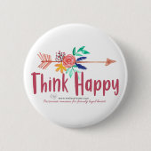 Think Happy button (Vorderseite)