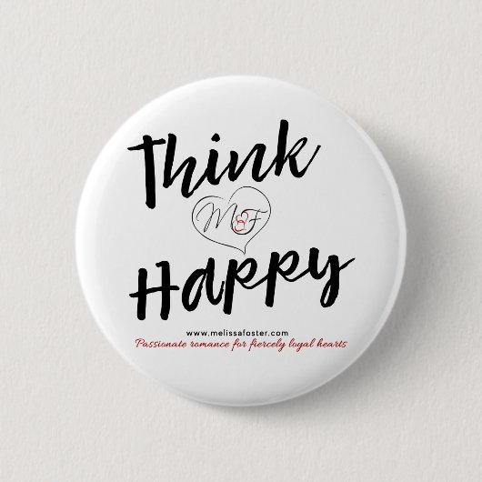 Think Happy button (Vorderseite)
