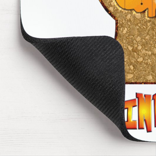 Think Happy Mousepad (Ecke)