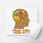 Think Happy Mousepad (Mit Mouse)