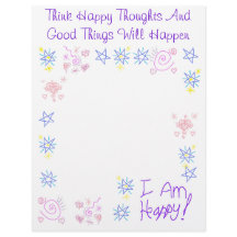 Think Happy Thoughts Book of Shadow Page