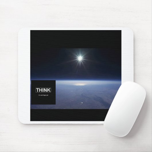 "Think it's not illegal yet" FE Mousepad (Mit Mouse)