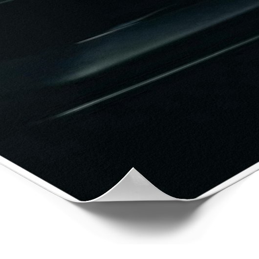 Think Long Term Car Quote Poster (Ecke)