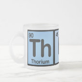 Think machte von den Elementen Mattglastasse (Links)