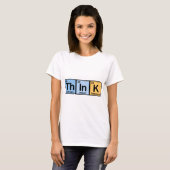 Think machte von den Elementen T-Shirt (Vorne ganz)