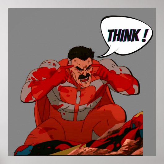Think Mark Omnman Poster (Vorne)