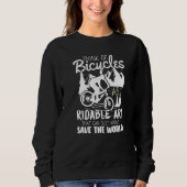 Think of Bicycles as Ridable Sweatshirt (Vorderseite)