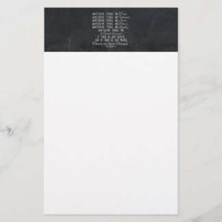 Think on These Things Christian Bible Scripture Briefpapier