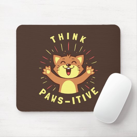 Think Paws Mousepad (Mit Mouse)