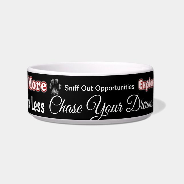 Think PAWsitive Hundeschale Napf (Vorderseite)