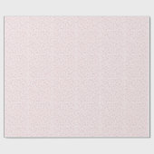 Think Pink Watercolor-Muster-Monogramm Geschenkpapier (Flach)