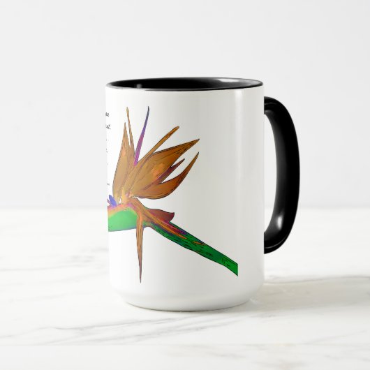 Think Positive Custom Coffee Tasse (VorderseiteRechts)