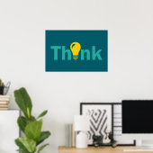 Think Poster (Heimbüro)