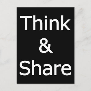 Think_ Postkarte