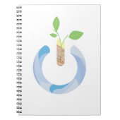 Think Power Notizblock (Vorderseite)