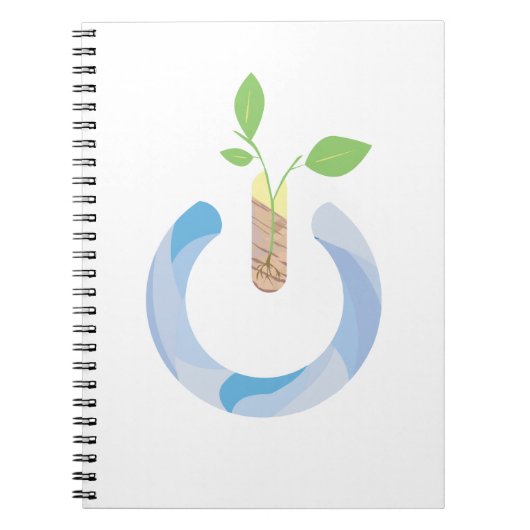 Think Power Notizblock (Vorderseite)