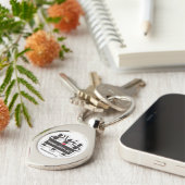 Think+Pray+Act Keychain Schlüsselanhänger (Seite)