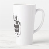 Think+Pray+Act Latte Tasse (Rechts)