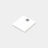 Think+Pray+Act Sticky Notes Post-it Klebezettel (angewinkelt)