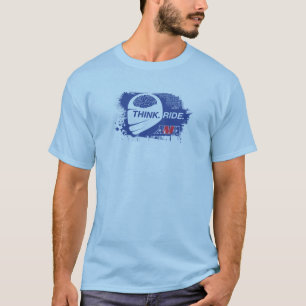 Think.Ride. Straße (Licht) T-Shirt
