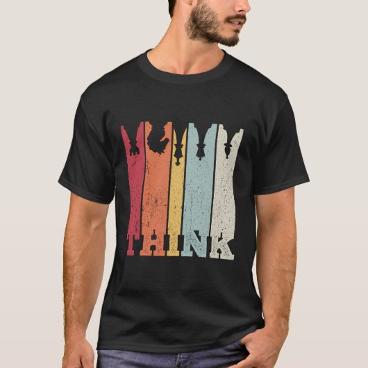 Think Schach Boardgame Best Game Schach Player Sch T-Shirt (Vorderseite)