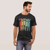 Think Schach Shirt | Perfektes Geschenk für Schach (Vorne ganz)