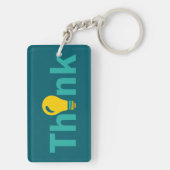 Think Schlüsselanhänger (Rückseite)
