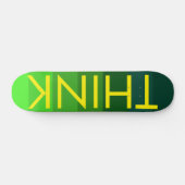 Think Skateboard deck (Horizontal)