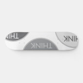 Think Skateboard deck (Horizontal)