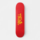 Think Skateboarding deck Skateboard (Vorne)