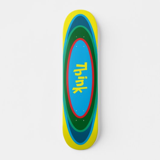 Think Skateboarding deck Skateboard (Vorne)