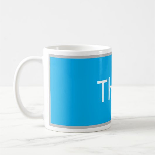 Think Skateboarding Tasse (Links)