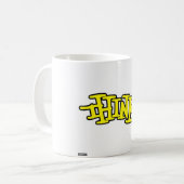 Think Skateboarding Tasse (Vorderseite Links)