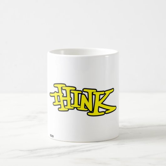 Think Skateboarding Tasse (Mittel)