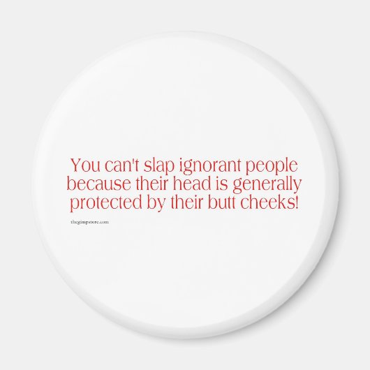 think_slap magnet (Vorne)