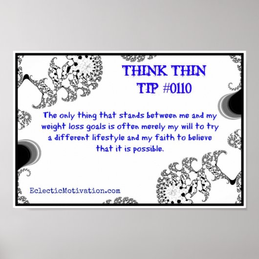 Think Thin Tip #0110 Poster (Vorne)