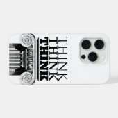 Think Think Think 12-Schritte iPhone 15 Pro Hülle  (Rückseite (Horizontal))