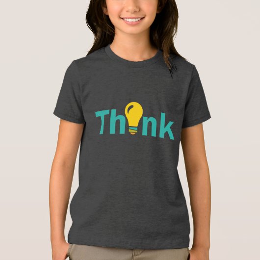 Think Tri-Blend Shirt (Vorderseite)