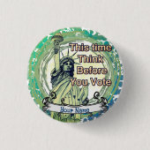 Think Vote Liberty Button (Vorderseite)