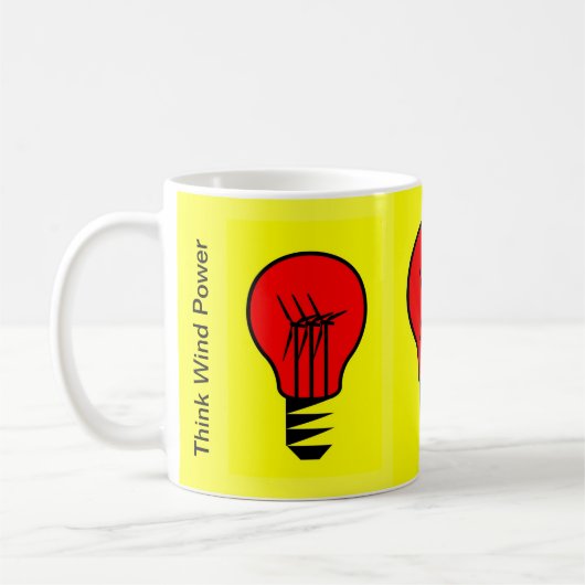 Think Wind Power Kaffeetasse (Links)