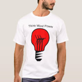 Think Wind Power T-Shirt (Vorderseite)