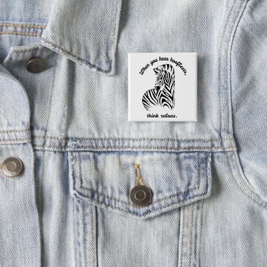 Think Zebras Button (Beispiel)