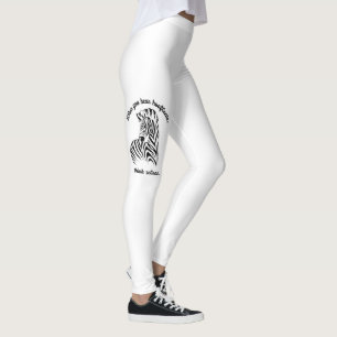 Think Zebras Leggings