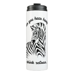 Think Zebras Thermosbecher
