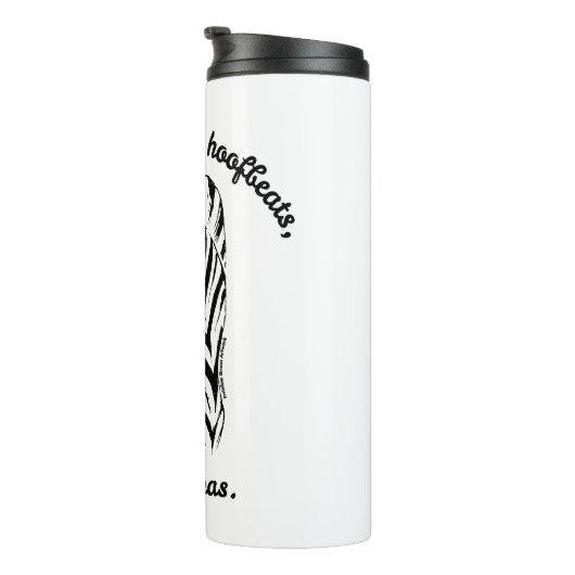 Think Zebras Thermosbecher (Nach rechts gedreht)