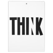 THINK-Zwischenwand Klemmbrett (Rückseite)