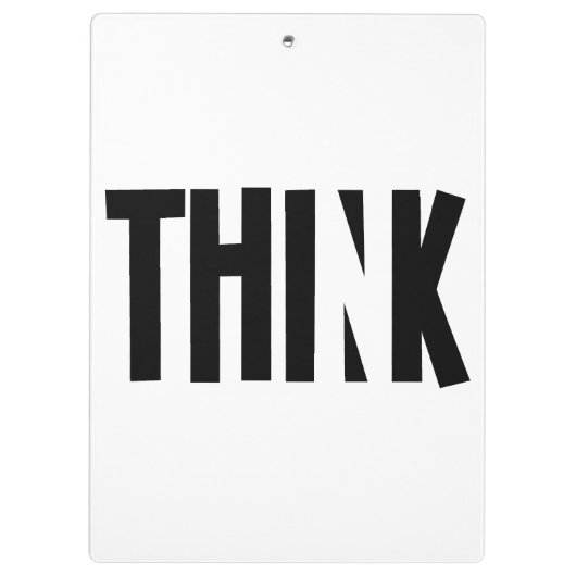 THINK-Zwischenwand Klemmbrett (Rückseite)