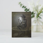Thinker Wizard Postcard Postkarte (Stehend Vorderseite)