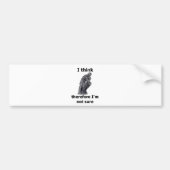 ThinkerWare Autoaufkleber (Vorne)