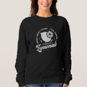 Thinking About Lemonades Citrus Fruits Lemon Sweatshirt (Vorderseite)